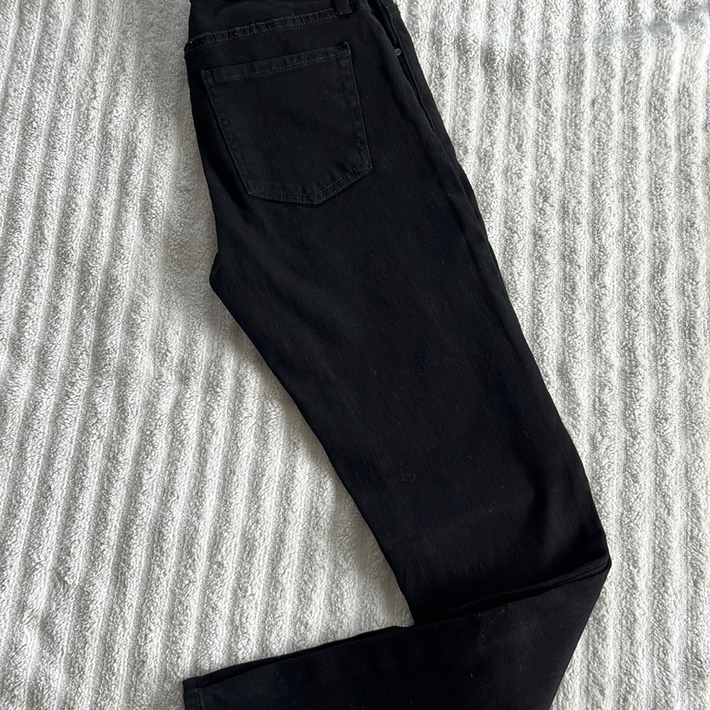 “Just Black” size 26 black skinny jeans